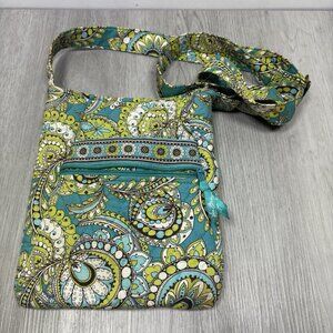 Vera Bradley Crossbody Shoulder Bag in Peacock Blue Purse